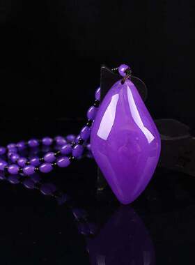 新品紫罗兰葫芦吊坠仿蜜