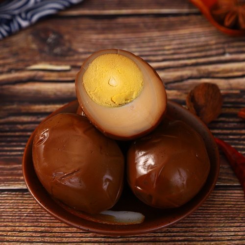 一点缘新款黑蛋150个卤蛋茶叶蛋乡巴佬味五香蛋卤蛋整箱即食商用 - 图1