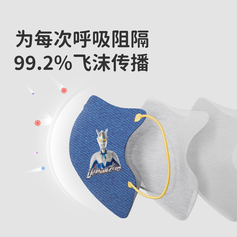 【绿鼻子】儿童0-6岁儿童口罩独立包装