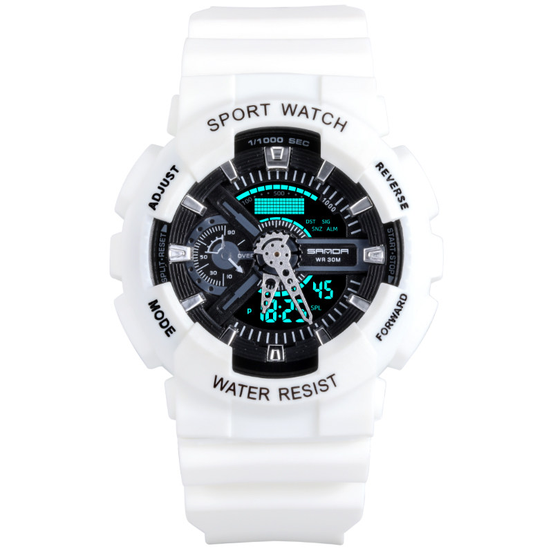 zky ins超火电子中学生运动独角兽 zky国产腕表