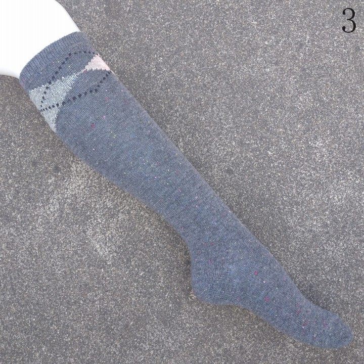 销售男女35-38码彩棉菱形格图案及膝长筒袜子,淘宝优惠券,粉丝福利购,淘宝优惠卷