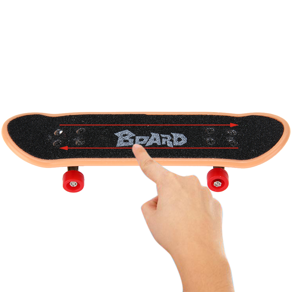 Plastic Mini Finger Skating Board Table Game Toy Kids Alloy - 图0