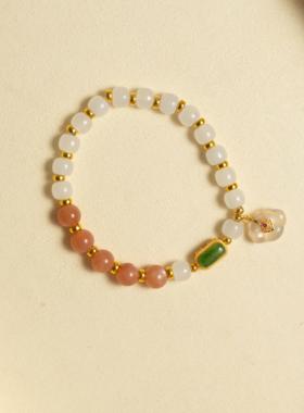 【灵气满满】和田白玉珠手链 | 人缘贵气