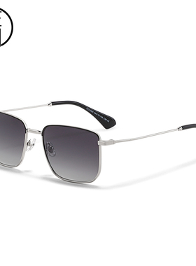 佐川方框渐进偏光太阳镜女高级感