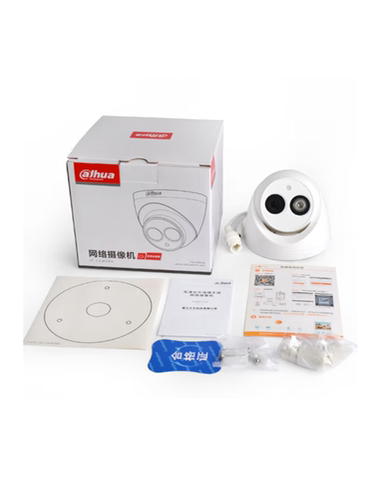 大华DH-IPC-HDW1020C 100万高清红外半球网络摄像机POE供电 - 图0