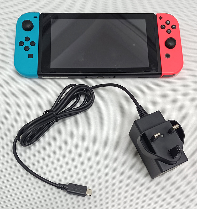 英规Switch充电器 电源 NS充电器   OLED底座电源 香港版 大三脚