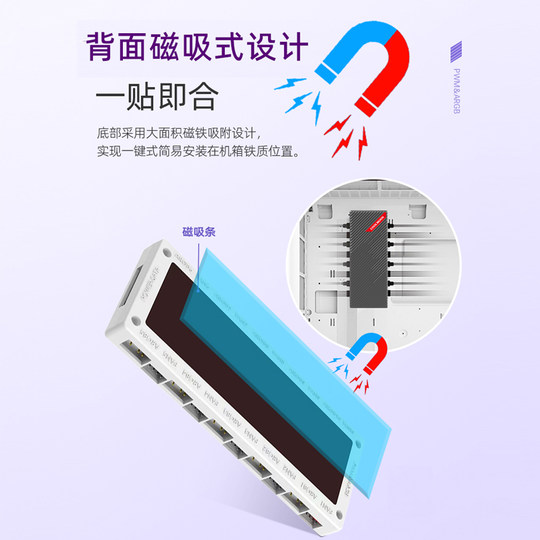 Cool Moon ARGB Divine Light Synchronized PWM Fan Hub