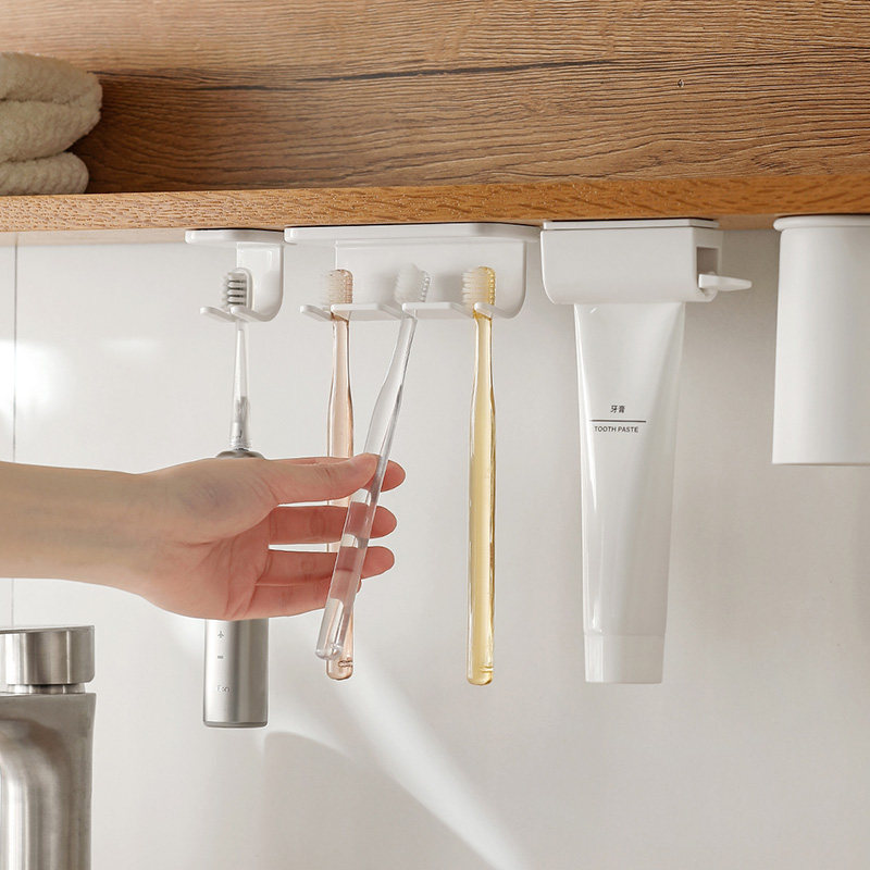 镜柜底磁吸式漱口杯牙刷杯倒挂儿童洗漱杯子挂墙置物架刷牙杯亲子,淘宝优惠券,粉丝福利购,淘宝优惠卷