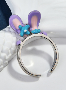 大耳狗小猫百变怪兽戒指