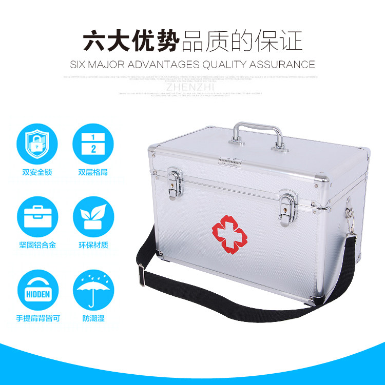 医药箱家用家庭装医护箱医疗急救箱应急包全套医用救援药品收纳箱_虎窝淘