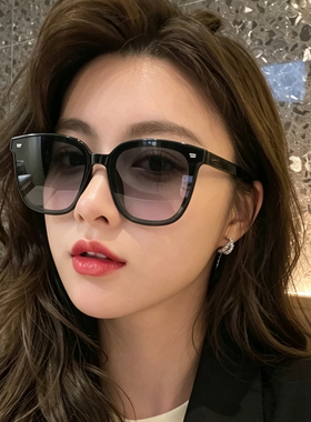大框紫色墨镜女高级感适合方圆脸