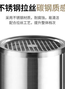 金绿士室内不锈钢带烟灰缸烟头垃圾桶酒店大堂商场大厅单位办公楼