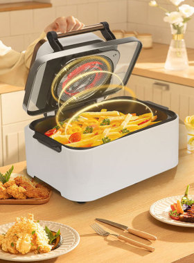 Air fryer 新款外贸可视空气炸锅家用12L大容量多功能料理电炸锅
