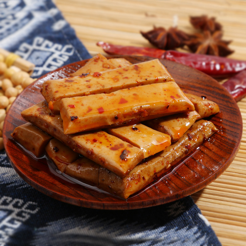重庆涨停板q弹手磨小包装嫩豆腐干 涨停板豆腐干