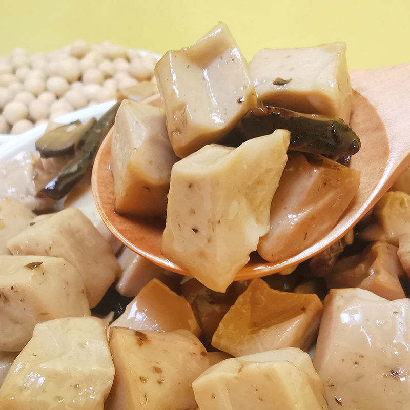 涨停板香菇Q爽3斤装麻辣香菇豆腐干网红鱼豆腐休闲小吃零食批发