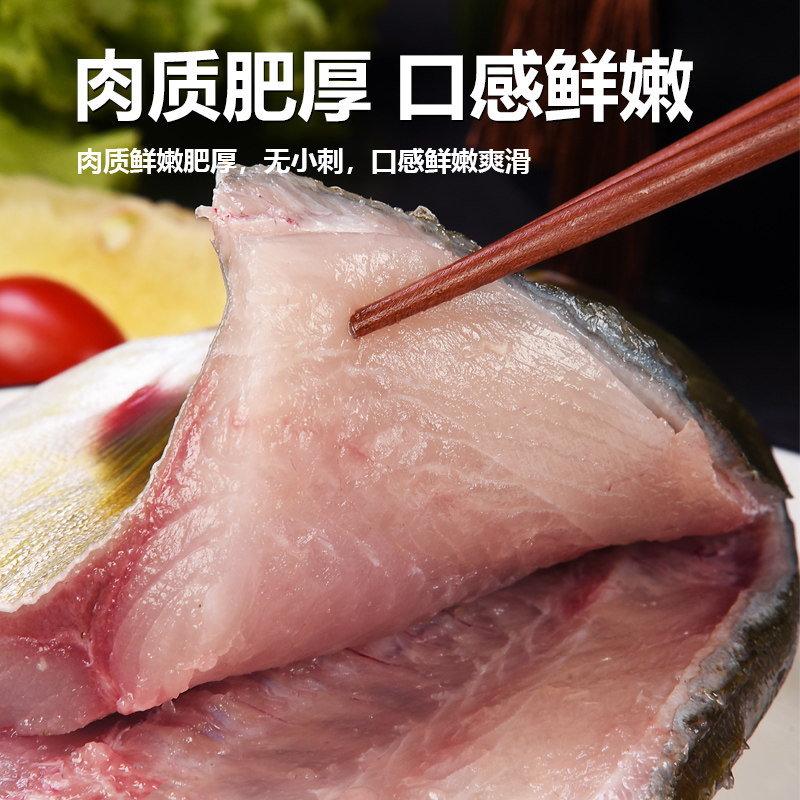 新鲜冷冻水产特大鲳鱼银鲳鱼金鲳鱼_金鲳鱼5斤鲜活速冻-丰益鲜旗舰店