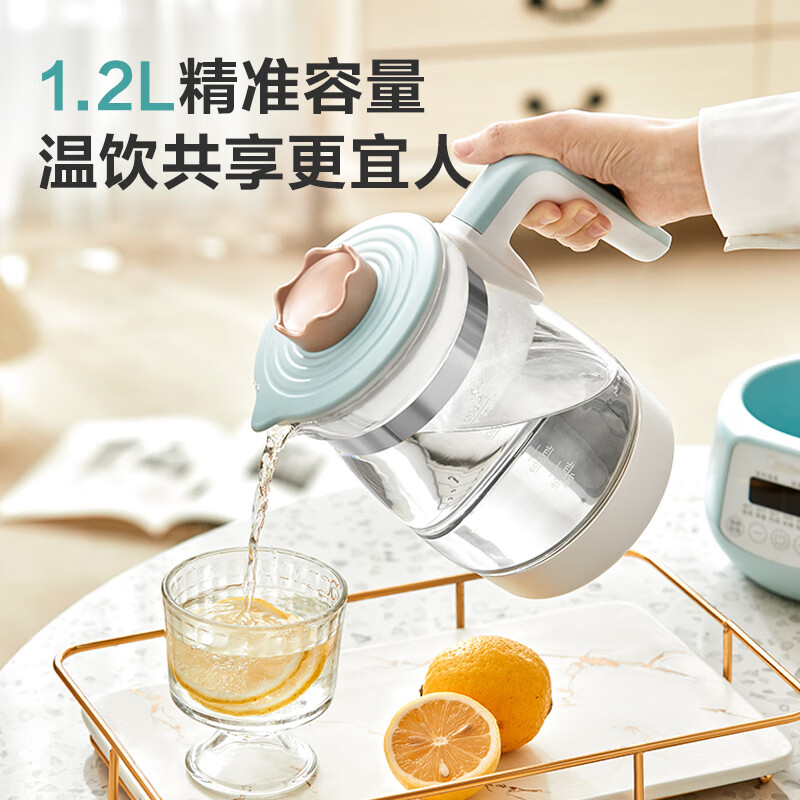 美的家用恒温烧水壶婴儿调奶器智能热水保温冲泡奶粉温暖奶养生壶
