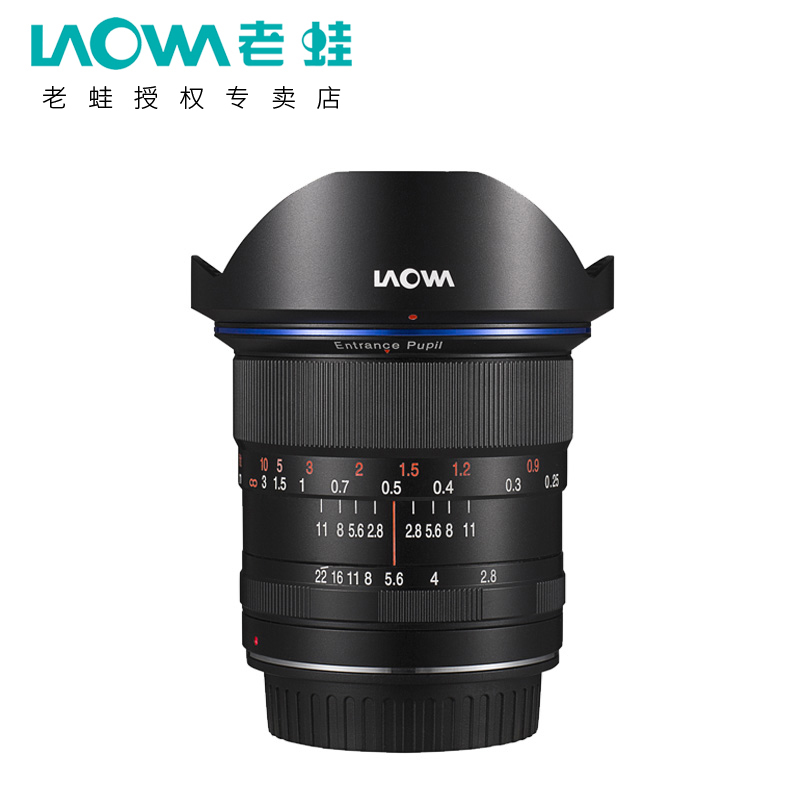 老蛙12mm F2.8超广角星空定焦12定全画幅手动微单相机单反镜头-图0