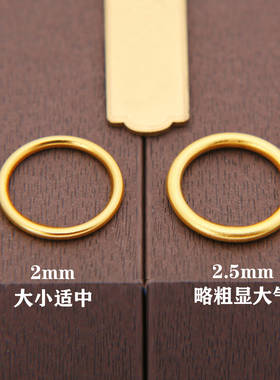 钛钢不褪色古法磨砂实心情侣对戒