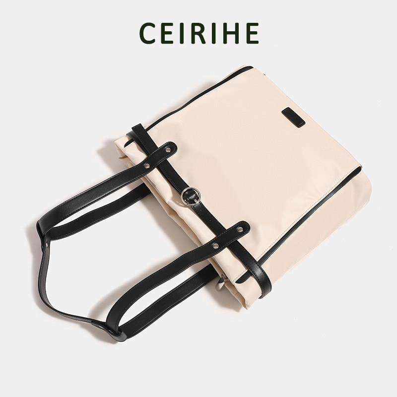 天锚国际大容量托托特包女通勤电脑后揹包休闲揹包高级感单肩斜挎,淘宝优惠券,粉丝福利购,淘宝优惠卷