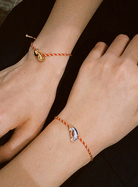 圆元宝编绳手链LELALES