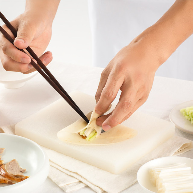Dadong roast duck, lotus leaf pancake, spring pancake, meat roll and vegetable roll