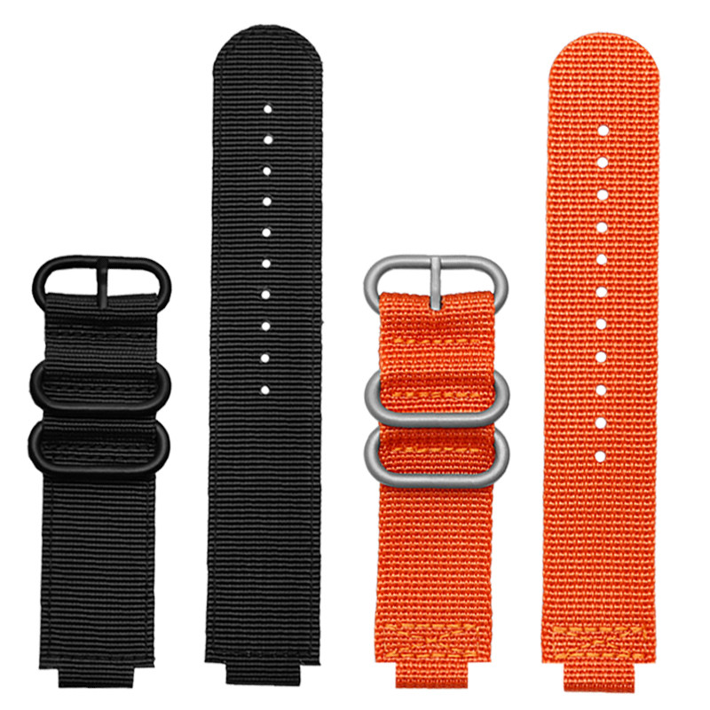 适配casio小钢炮男改装尼龙手表带 靓美莱配件