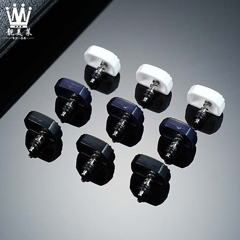 适配卡西欧GMA-S120/GMA-S140/S110手表按键表盘侧面按钮配件白色 - 图1