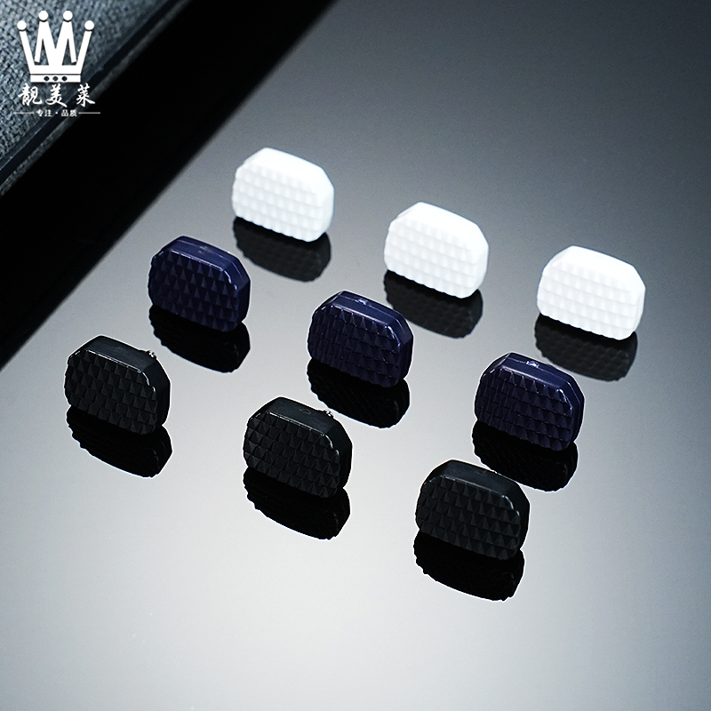 适配卡西欧GMA-S120/GMA-S140/S110手表按键表盘侧面按钮配件白色 - 图0