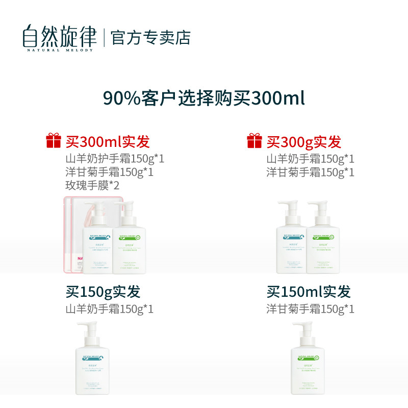 自然旋律山羊奶女男秋冬滋润护手霜 自然旋律美貌护手霜