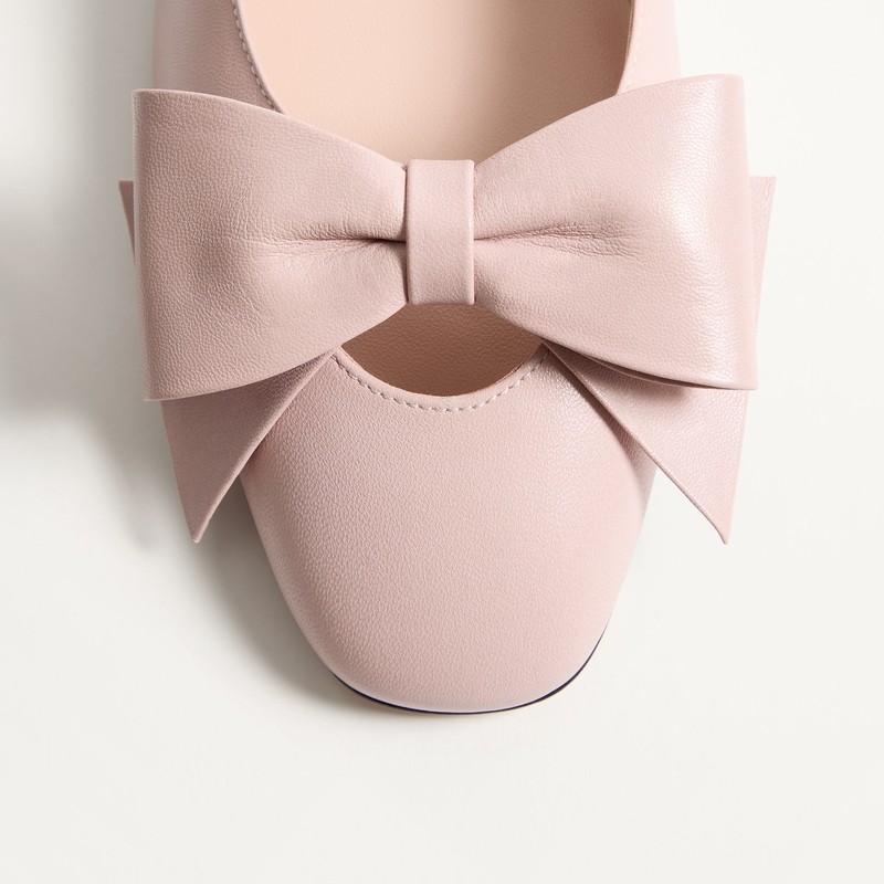 [礼物]华伦天奴VALENTINO女士 BOWOW 羊皮革芭蕾舞平底鞋,淘宝优惠券,粉丝福利购,淘宝优惠卷