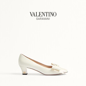 [礼物][6期免息]华伦天奴VALENTINO女士 BOWOW 高跟鞋婚鞋凉鞋