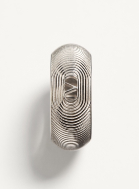 [线上限定]华伦天奴VALENTINO男士OVALETTE金属戒指