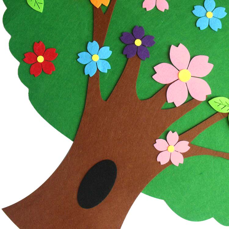 幼儿园主题教室布置贴画环创黑板报贴纸苹果树墙贴无纺布材料大树,淘宝优惠券,粉丝福利购,淘宝优惠卷