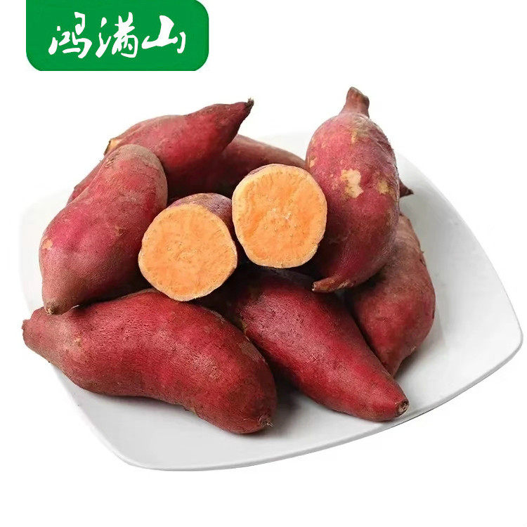 漳州红蜜薯新鲜5六鳌地瓜 鸿满山番薯
