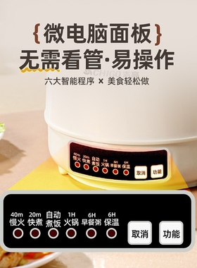 志高电煮锅宿舍用一体锅多功能小