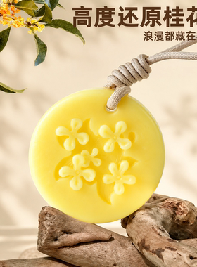 桂花衣柜香薰蜡片室内持久留香