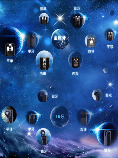 52号金属镜腿眼镜脚腿一对眼镜配件替换通用防滑眼镜支架单牙男女