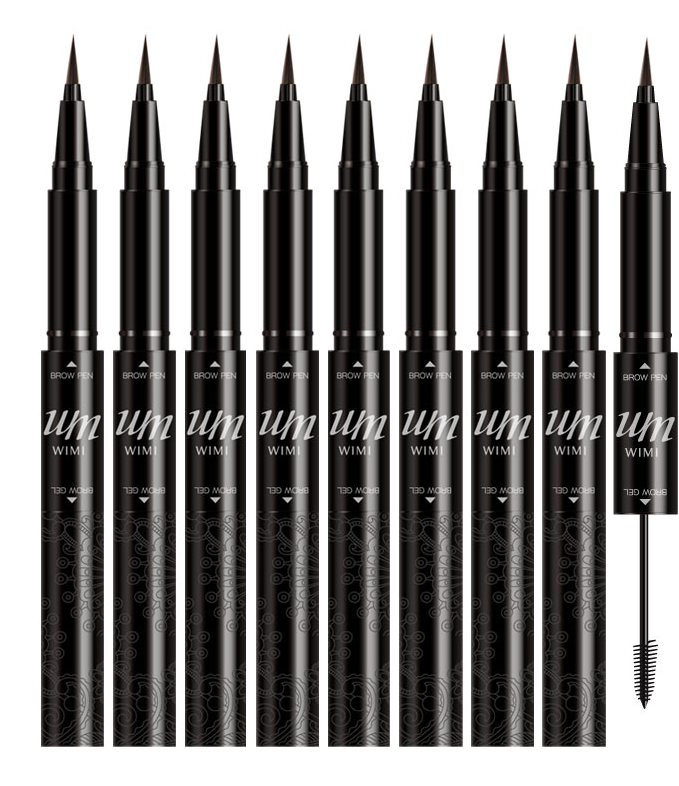 慕恩化妆品专营店薇蜜儿液体水雾眉笔女染眉膏野生防水防汗不脱色自然持久网红正品3