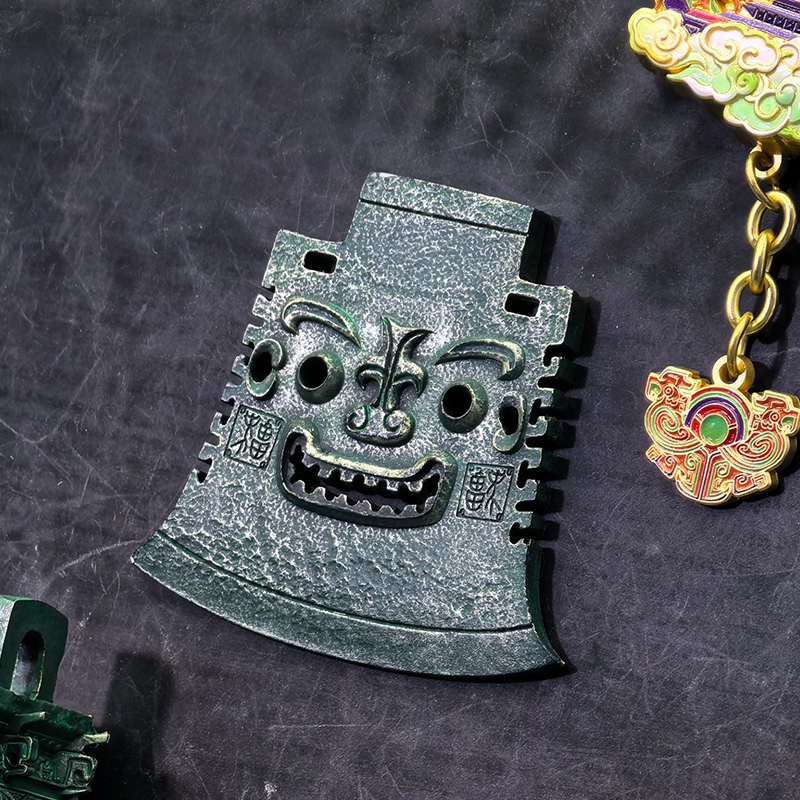 山东博物馆 亚丑钺平面文创冰箱贴磁吸贴山东礼物纪念品伴手礼