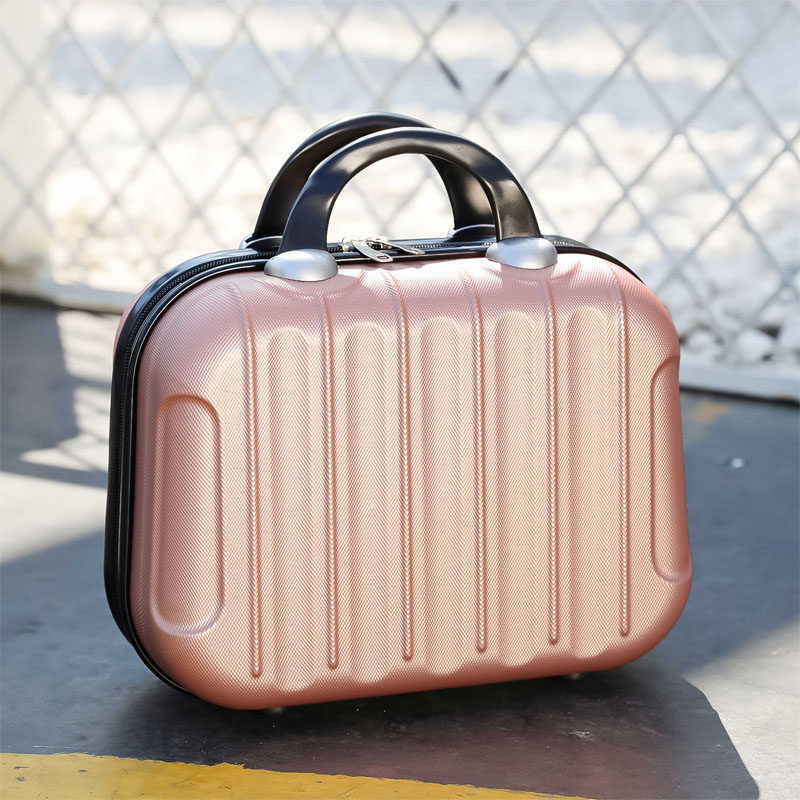 14寸手提箱复古手提包女耐用化妆包 平凡站旅行箱