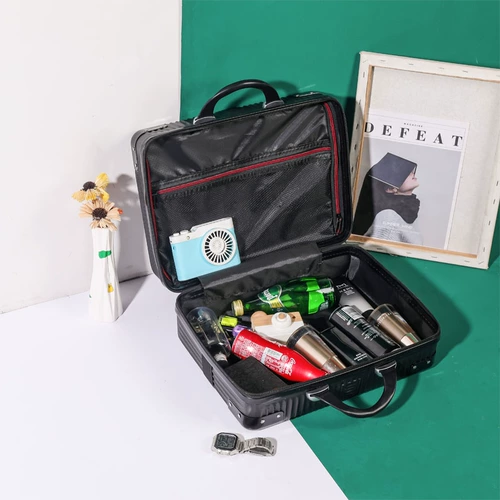 Ретро портативная косметичка, портативный чемодан, коробка, в корейском стиле, 14 дюймов, 16 дюймов