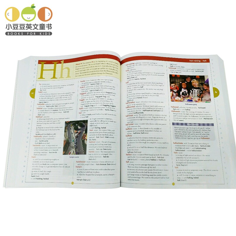 正版儿童英文进口原版绘本 Scholastic Children's Dictionary 学乐儿童字典8岁以上 学乐出版 英文 字典 幼儿字典 小豆豆英文童书