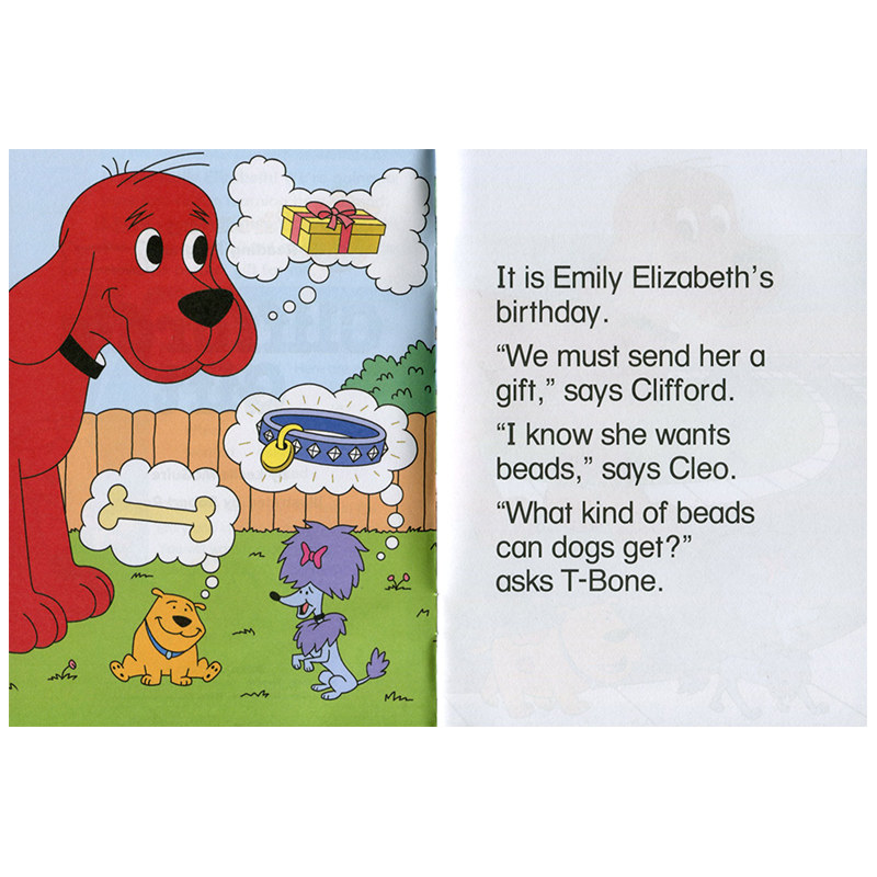 赠翻译 音频 英文原版 CLIFFORD PHONICS FUN3大红狗自然拼读12本书加配套CD 幼儿英语故事书 儿童原版 英文绘本