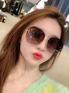 偏光防晒大框太阳镜女开车专用