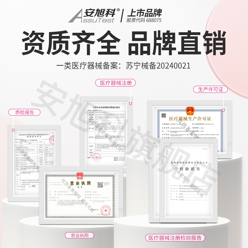 安旭科HPV检测自检试纸病毒医用自测试剂盒男性女性尖锐湿疣筛查I - 图2