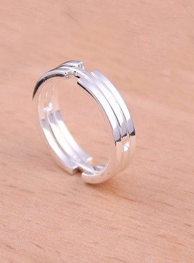 古罗珠宝情侣s925纯银