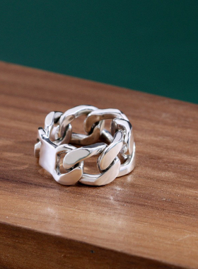 古罗珠宝情侣925纯银复古