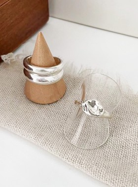 古罗珠宝女生925纯银小众