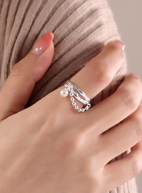 古罗珠宝女生s925纯银小众